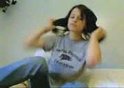 Amatorka pokazuje swoje ciałko