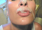 Kolekcja amatorskich wytrysków