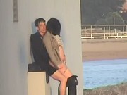 Para przyłapana na seksie nad rzeką