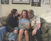 Podwójne ruchanie małolaty