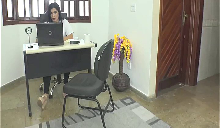 Pani doktor wymasowała jej dziurki