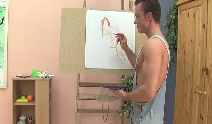 Zamiast malować przeorał jej pizdę