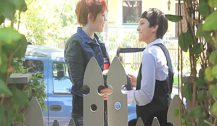 Laseczki walczą na cipce