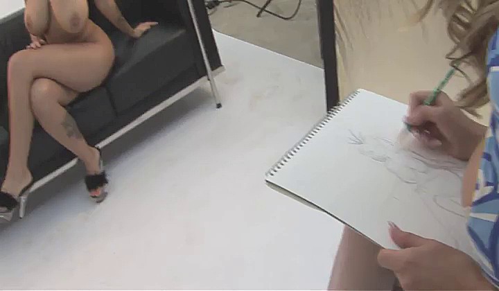 Duże cyce i nagrzane cipy